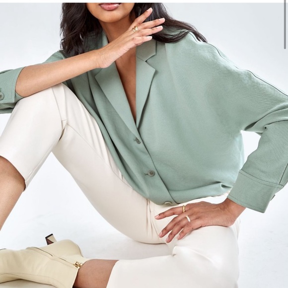 NWT Wilfred new flowy button-up - Picture 1 of 5